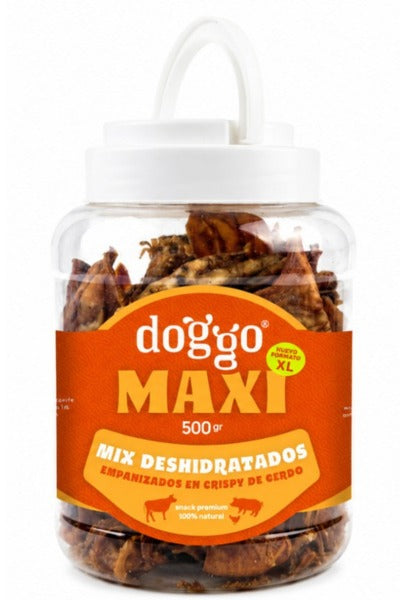 Snack para Perros - Mix de Deshidratados en Crispy de Cerdo