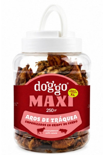 Snack para Perros - Aros de Tráquea Empanizados en Crispy de Cerdo