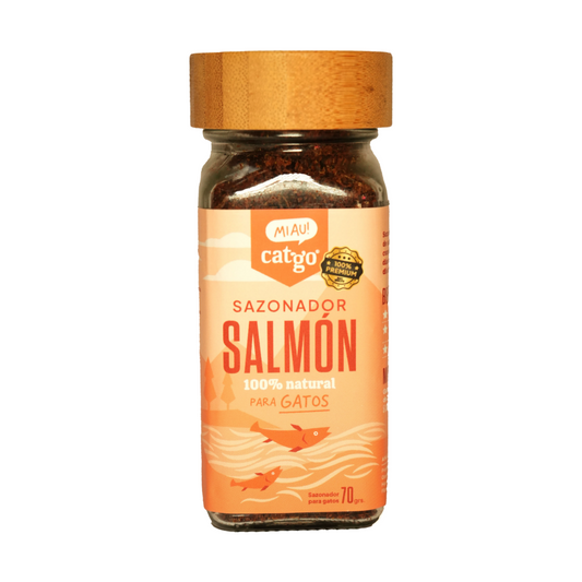 Sazonador Natural para Gatos – Salmón
