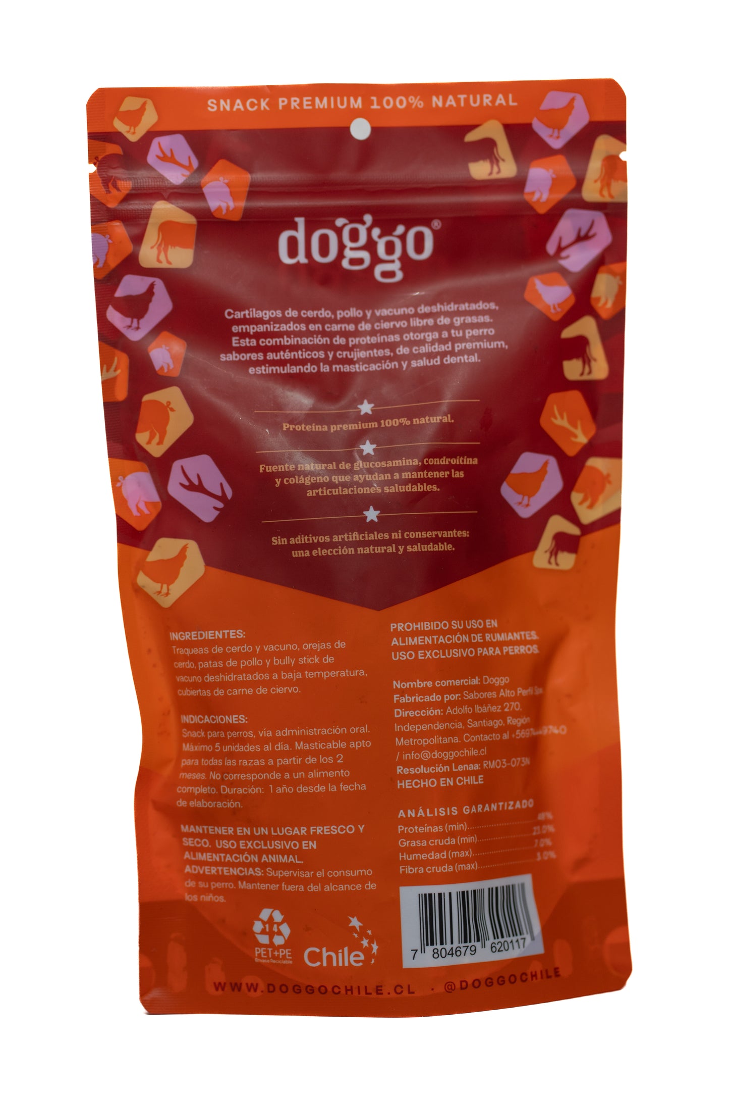 Snack 100% Natural para Perros de Todas las Razas