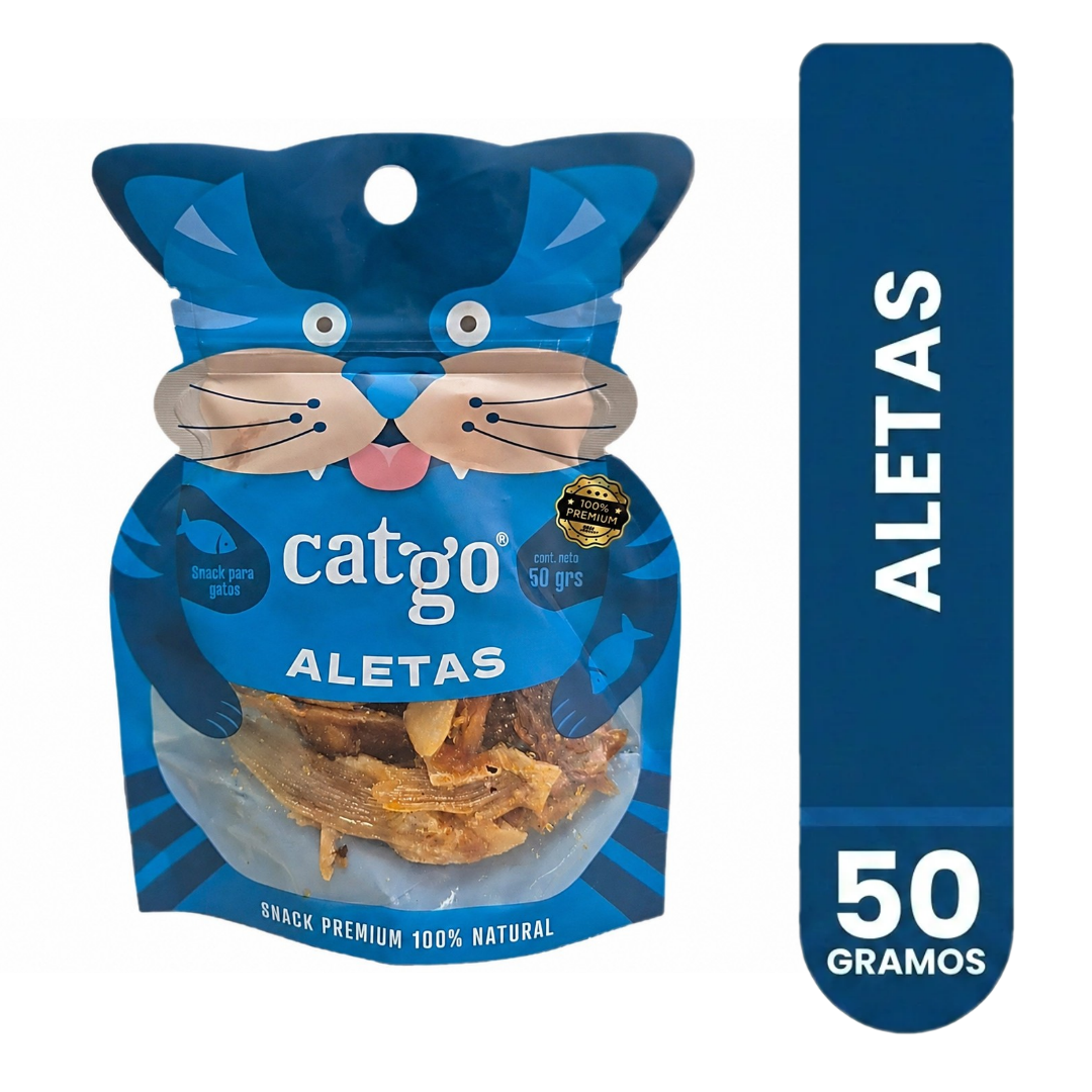 Snack para Gatos Aletas