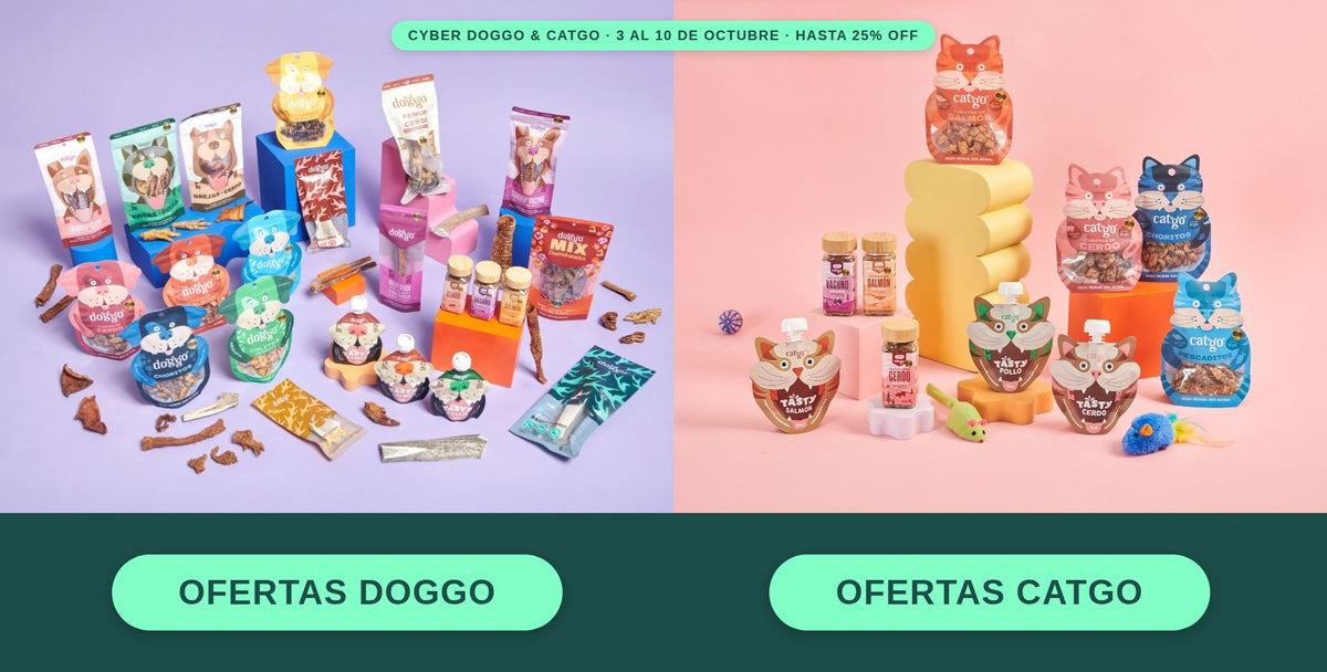 Cyber Doggo & Catgo del 3 al 10 de octubre, hasta 25% OFF