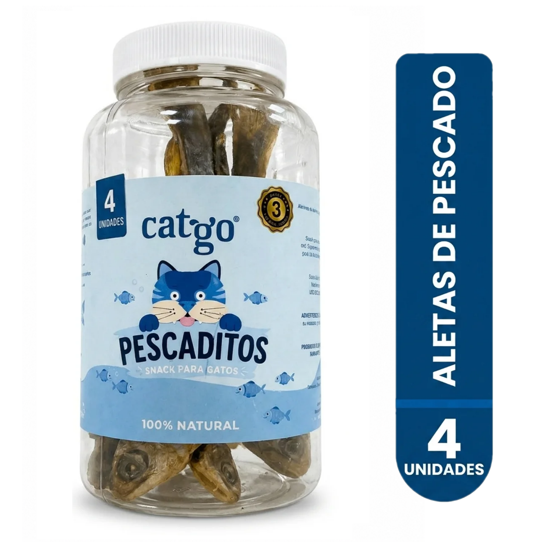 Snack para Gatos Pescaditos