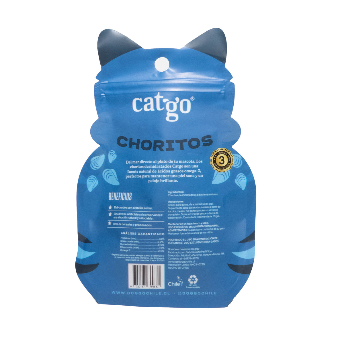 Snack para Gatos Choritos