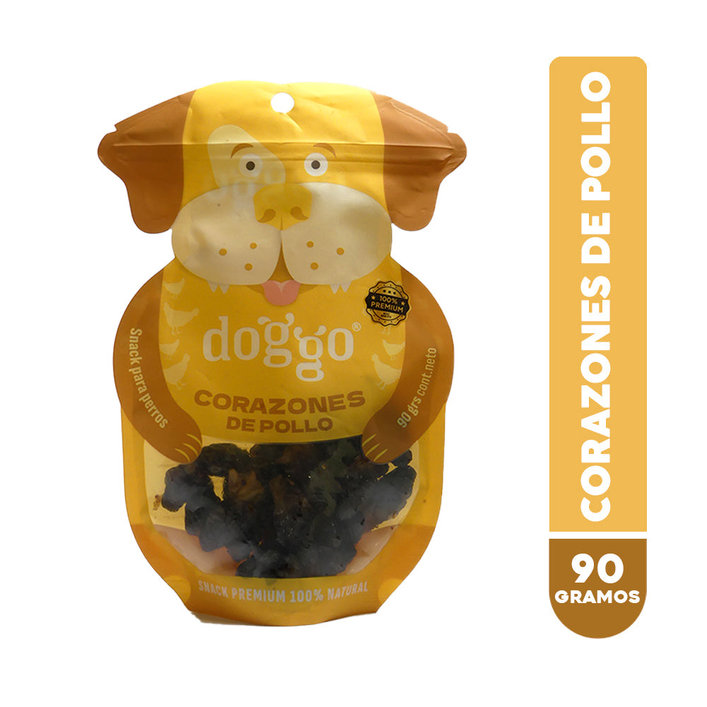 Snack para Perros Corazones de Pollo