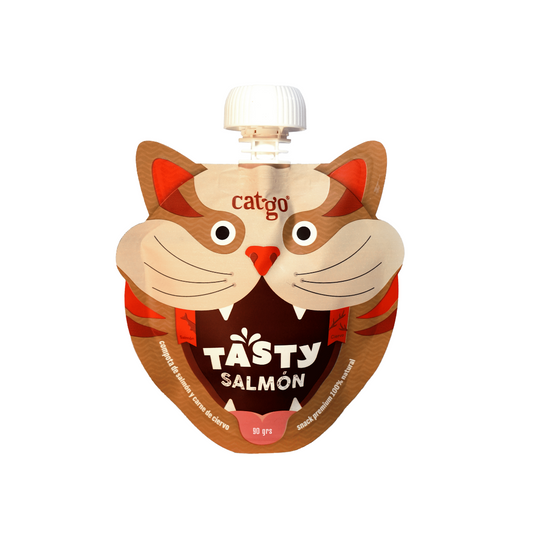 Compota Tasty Catgo Salmón
