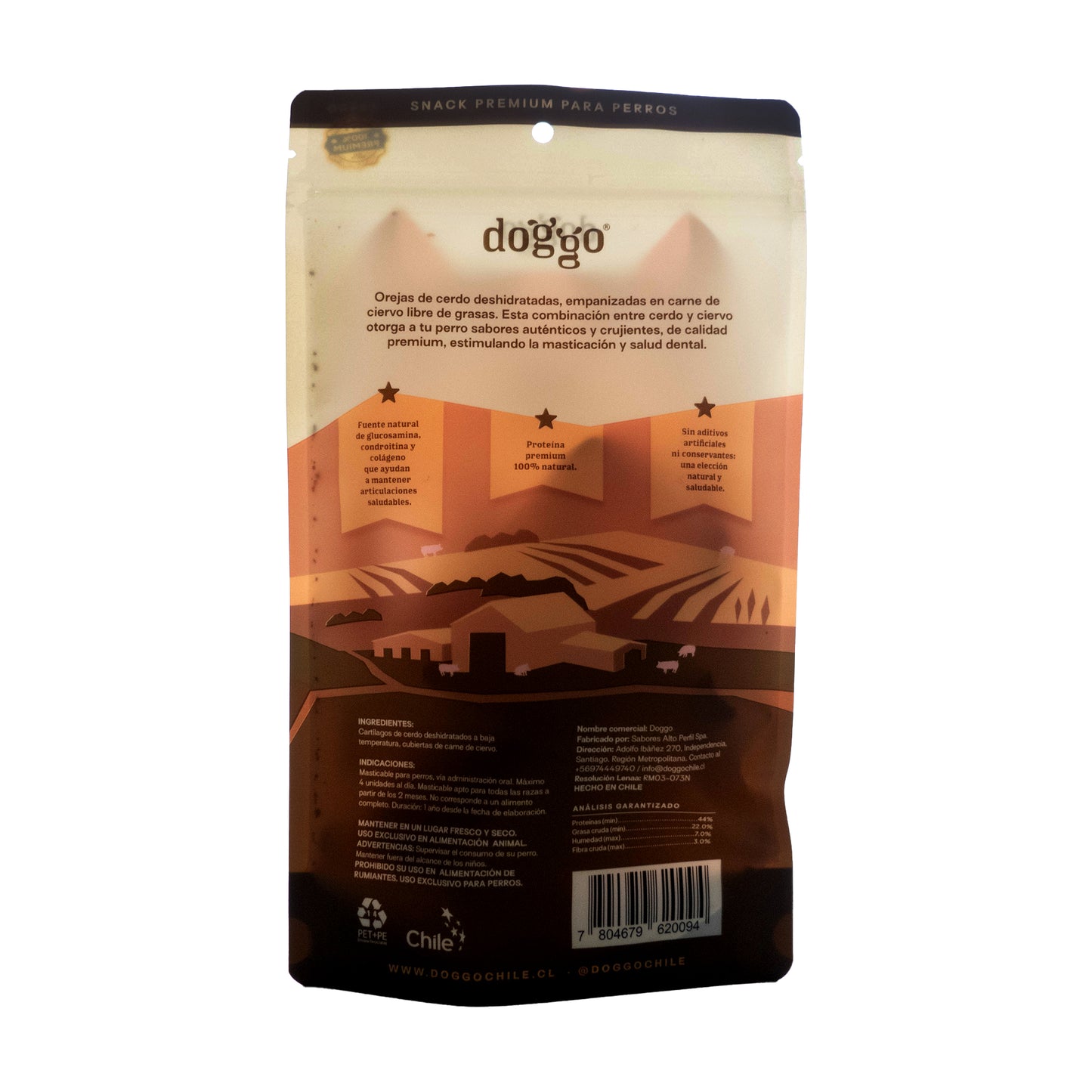 Snack para Perros Orejas de Cerdo