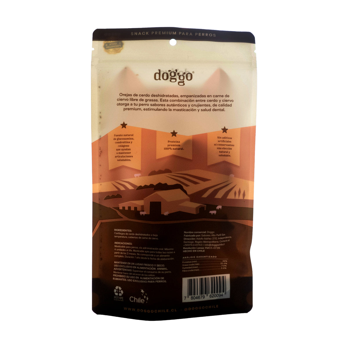 Snack para Perros Orejas de Cerdo