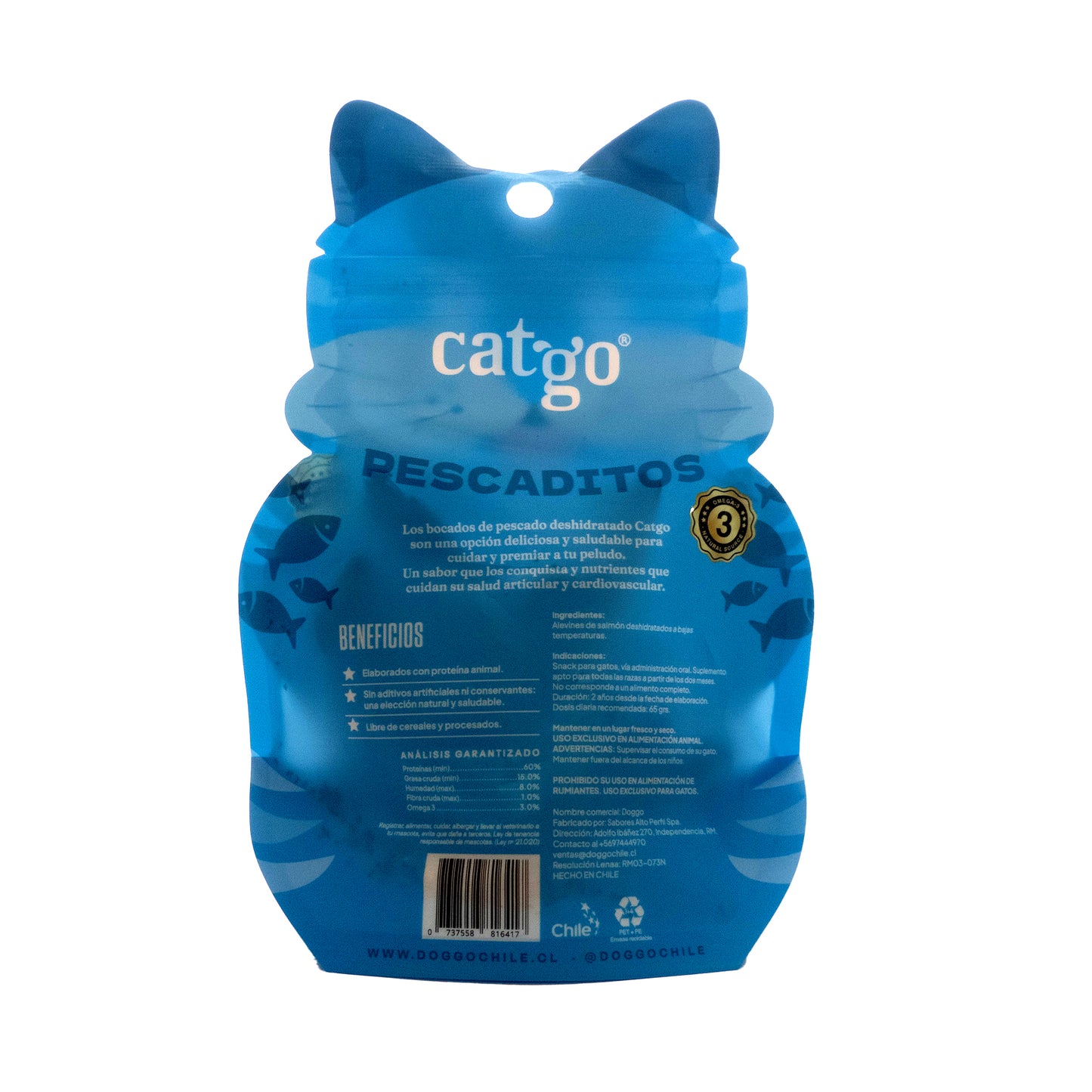 Snack para Gatos Aletas