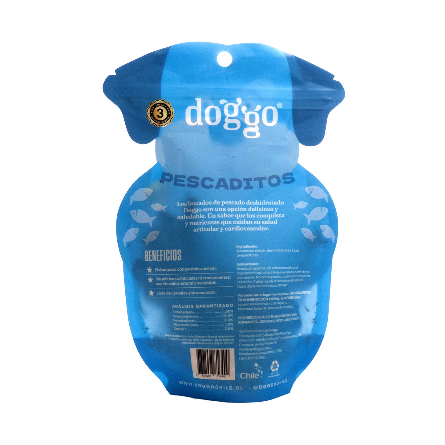 Snack para Perros Aletas