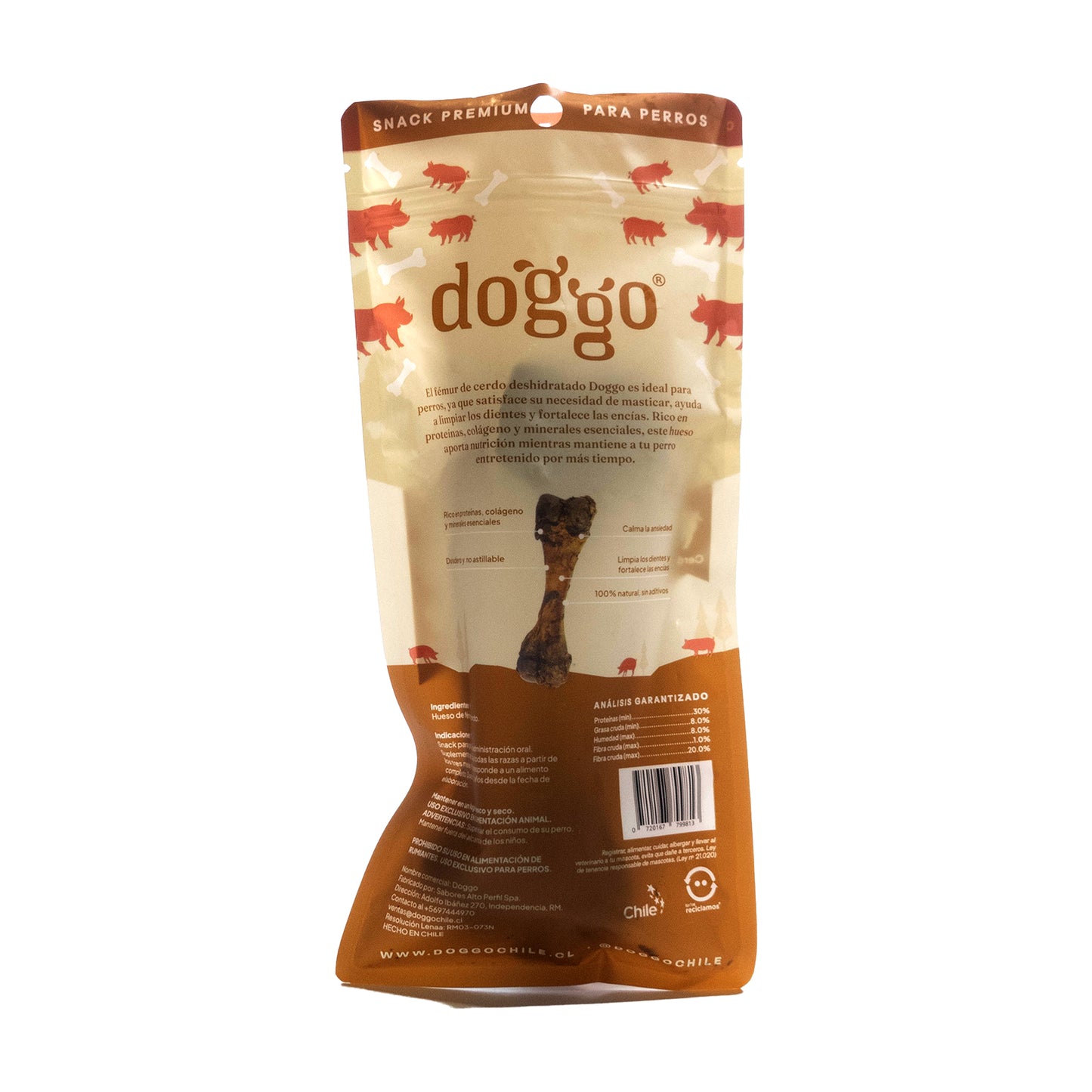 Mordedor para Perro de Fémur de Cerdo