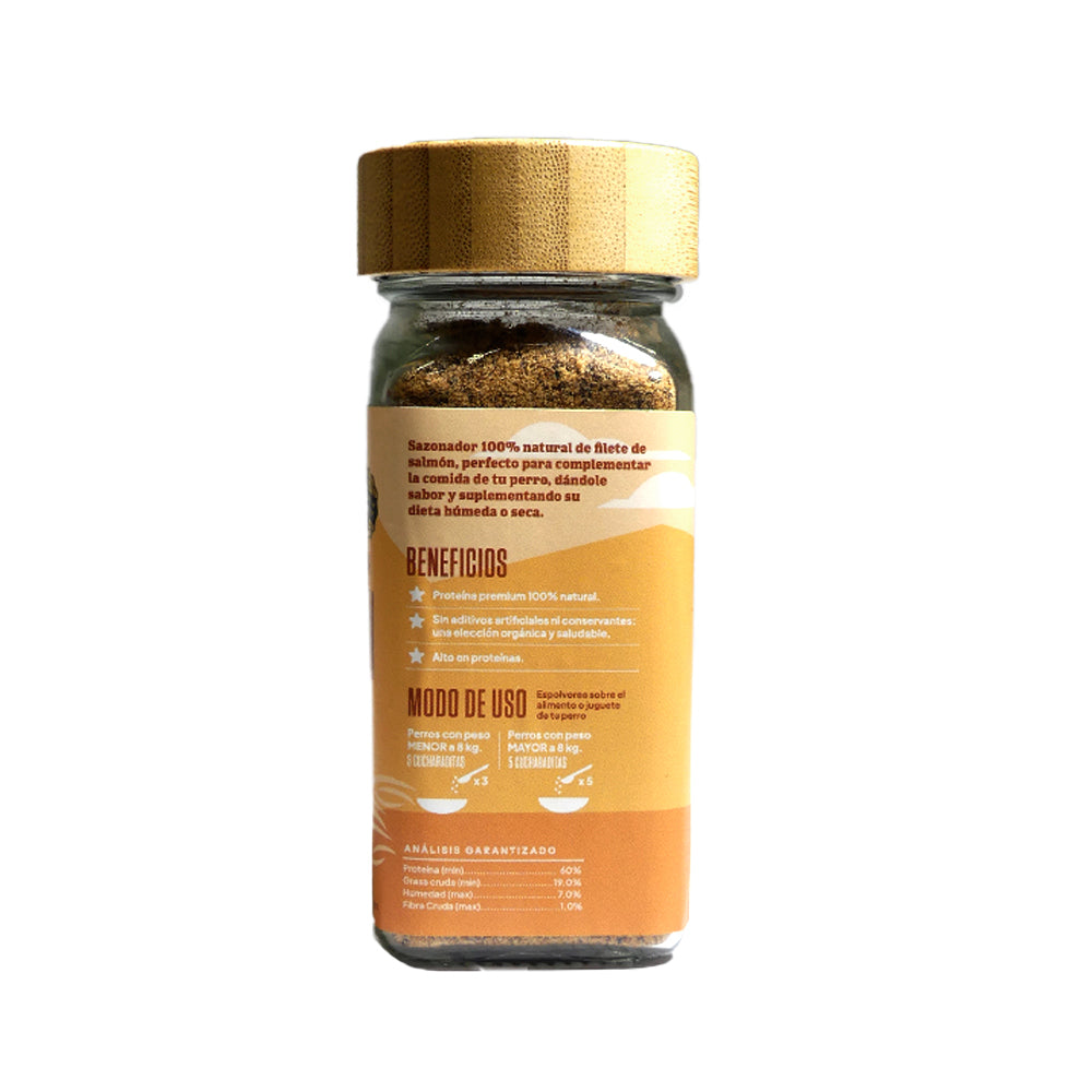 Snack para Perros Sazonador de Salmón