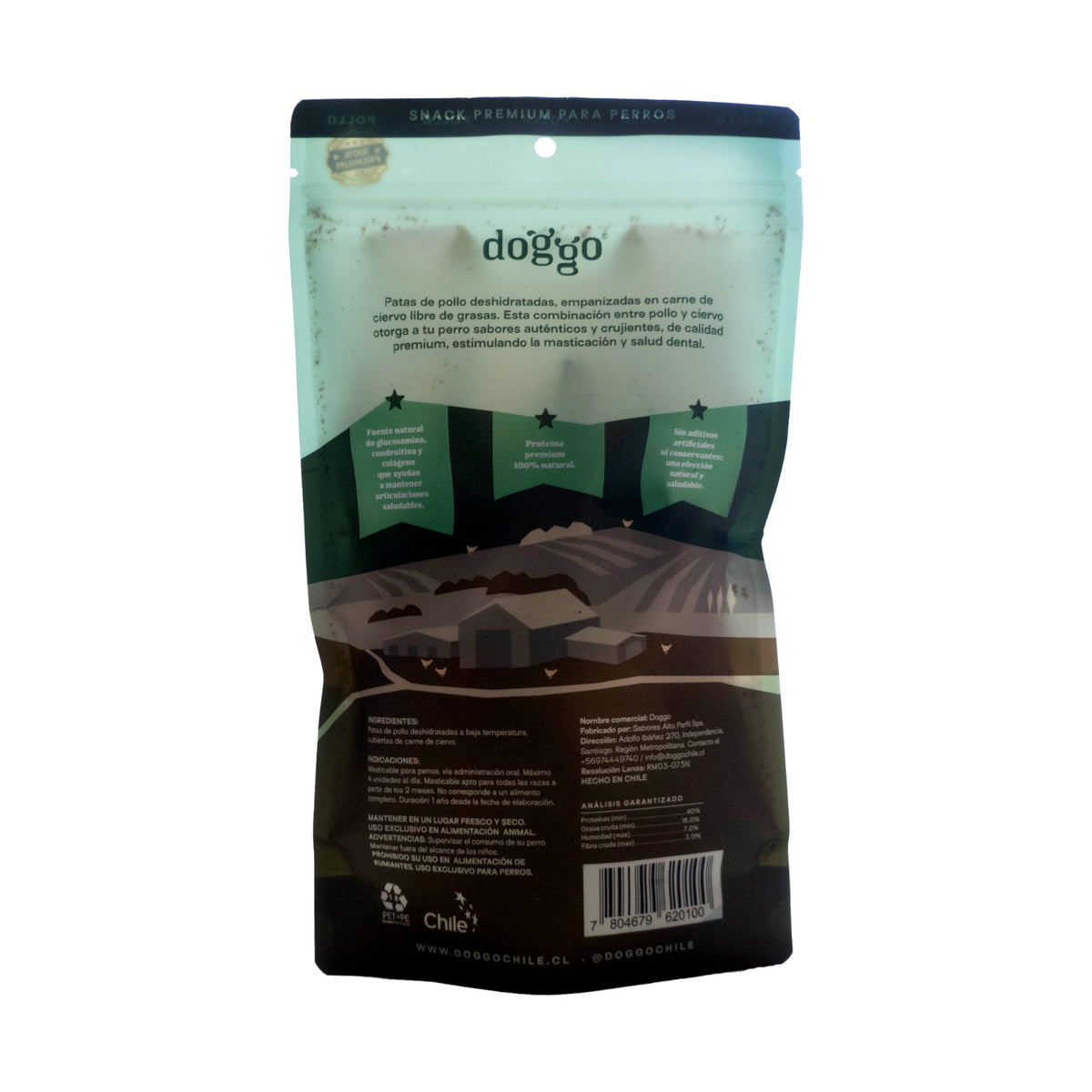 Snack para Perros Patas de Pollo Crispy
