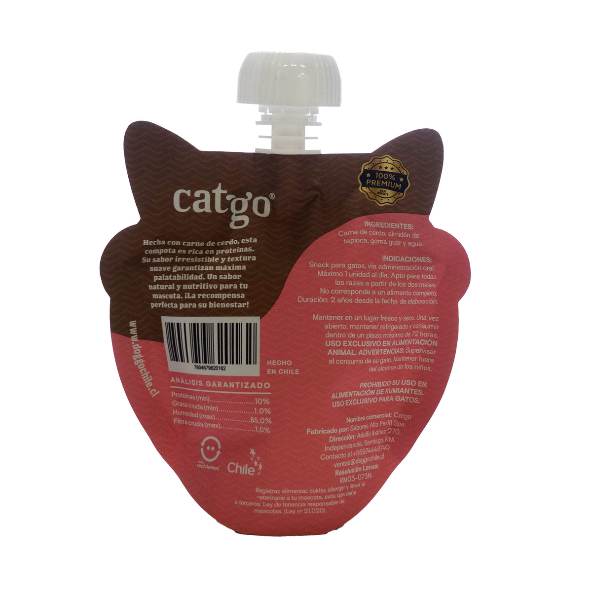 Compota Tasty Catgo Cerdo