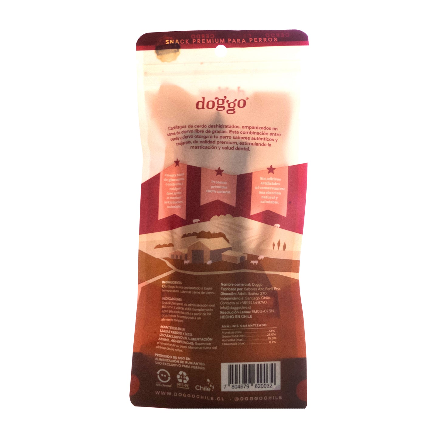 Snack para perros Tráquea de Cerdo